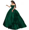 Robes De Quinceanera Princesse Chérie Appliques Robe De Bal Avec Satin À Lacets Plus La Taille Douce 16 Débutante Fête D'anniversaire Robes De 15 Anos 146