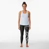 Active Pants Smoke – Schwarz und Weiß 2 Leggings Gym Woman Women Sportwear
