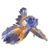 Decoratieve Objecten Beeldjes Crowntail Beta Vis Trinket Sieraden Dozen Organizer Nautische Decoratie Gift Metalen Tafelblad 230711