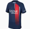 Maillots de New Football 2023 2024 كأس العالم لكرة القدم جيرسي فرنسي بنزيما كرة القدم قمصان Mbappe Griezmann Pogba Kante Maillot Foot Kit Top Shirt Men Kids Sets