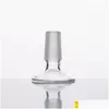 Andere Thuis Tuin Glas Adapter Stand Voor Kom Stuk Koepels Waterpijp Bongs Adapters 14Mm 18Mm Man Vrouw Frosted Joint Dropdow D Dhqow