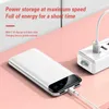 10000 mAh Tragbare USB Power Bank Für iPhone Xiaomi Samsung 5 V 2A Power Bank Schnelle Aufladen Externe Batterie Ladegerät mit display L230712