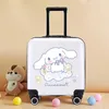 Suitcases Children's Draw-Bar Luggage Girl Cute 18-Inch Universal Wheel Cartoon Boarding Bag Student 20-Inch Custom Small Leather