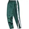 Pantaloni da uomo Arrivo Hip Hop Streetwear Pantaloni da jogging Uomo Studente Pantaloni cargo casual Pantaloni con bottoni aperti Vita elastica Ragazzi larghi