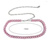 Cinture Cintura in vita Trendy Ladies Faux Crystal Belly Chain Corpo resistente all'usura