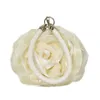 Evening Bag Bridal Rose Flower Clutch Purse Small Handbag Lady Silk Wedding Decorate Party Bridesmaid Gift Purses 230711