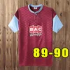 89 90 LAMPARD LAZARIDIS Retro koszulki piłkarskie COTTEE DOWIE BISHOP DICKS DI CANIO FERDINAND KITSON Home Away 100TH Koszulka piłkarska 91 92 1995 1997 długi rękaw 1986