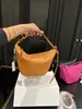 Miroir Qualité Hamac Hobobag Designer Sac Fermeture Éclair Ouverte En Cuir Femmes Sac À Bandoulière