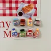 Fridge Magnets 8pcs set Magnet Decor Drink Bottle Cute Sticker Board Magnetic Home Decoration Wall Refrigera 230711