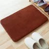 Carpets Rectangular Household Solid Color Living Room Decorative Floor Mat Kitchen Bathroom Absorbent Anti-slip Foot Pad Porch Small Rug