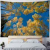 Tapestries Forest Corner Wall Hanging Sunshine Tree Tapestry Art Decoration Blanket Curtain Hanging At Home Bedroom Living Room Decoration R230710