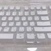 Tangentbord Koreanska Ryska Spanska Layout Pudding Keycap för Mechanical Double S PBT Full 117 Keys Set Keycaps ISO Key 230712