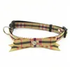 Dog Collars Leashes Ins Style Lovely Charm Pet Harnesses Cute Bear Ornament Pattern Festival Personality Keji Chai Dhwyz