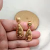 Dangle Küpeler Vintage CZ Stone Waterdrop Kadınlar için Fransız Boucher Style Takı 2023 Moda