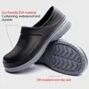 Sandálias 2023 el Kitchen Clogs Antiderrapante Impermeável À Prova de Óleo Sapatos de Trabalho Respirável Resistente Cook Chef Plus Size 230711