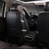 Mise à niveau 1 siège housse de siège de voiture étanche universelle en cuir Auto coussin de siège avant tapis de protection avec dossier adapté à la plupart des intérieurs de voiture