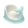 Tapis de bain antidérapants Chaise de douche pour bébé Tapis doux Rangement facile Pliable Asseyez-vous Durable Non Slip Surround Portable né Siège de bain pour salle de bain 230712