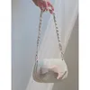 Sacs de soirée HAEX élégant doux Bolso Mujer Style coréen solide noeud noeud sacs à bandoulière Vintage concis sac pour femme tendance Sac A Main Femme 230712