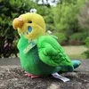 Plush Dolls 5.5" Cute Cockatiel Plush Toy Real Life Soft Lovebird Budgerigar Budgie Bird Stuffed Animals Toys Gifts For Kids 230711