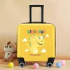 Suitcases Children's Draw-Bar Luggage Girl Cute 18-Inch Universal Wheel Cartoon Boarding Bag Student 20-Inch Custom Small Leather