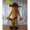2019 Costumes de haute qualité Costume de mascotte Chat botté Costume de mascotte Pussy Cat 264S