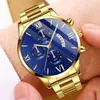 Montres-bracelets Ly Quartz Watch Fashion Sports Casual Individuel Business Dress Wrist For Men