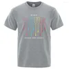 Herr T-shirts Stay True Follow Your Dream Herr T-shirts Andas lös bomull T-shirt Mönster Sweat Lyx Toppar