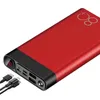 Banco de potência portátil de 80000mAh com duas portas USB Grande capacidade Carregamento rápido Poverbank para Samsung Xiaomi IPhone Frete grátis L230712