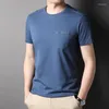 Camisetas masculinas de alta qualidade, marca de verão, tops de luxo, camisa masculina urbana, Vip, manga curta, casual, clássico, moda, roupas 2023