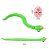 Electric RC Animals Remote Control Snake Toy For Cat Kitten Egg shaped Controller Rattlesnake Interactive Teaser Play RC Game Pet Kid 230711
