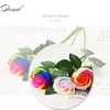 Getrocknete Blumen 16PCSBox Seife Blumengeschenk Blütenblatt Künstliche Rose Dekor Ornament Party Valentinstag Dekorieren Halten 230711