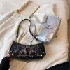 Sacos de noite Bolsas femininas Fashionalbe PU Clutch Bag Cadeia Underarm Butterfly Spicy Girl Simples Feminino Commuter Shopper