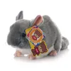 Poupées en peluche 30 cm Longueur Mini réalistes Chinchillidae Jouets en peluche Doux Réaliste Chinchillas Animal en peluche Jouet pour enfants 2 couleurs disponibles 230711