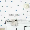 Altri adesivi decorativi Boho Decor Gli adesivi murali a pois sono adatti per gli adesivi murali della camera da letto delle ragazze per le decorazioni della camera dei bambini arcobaleno bohémien x0712