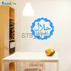 Other Decorative Stickers Halal Window Stickers Interior Removable Vinyl Wall Mural Restaurants Shop Sign Food Outlets BD116 x0712