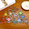 Zabawka dekompresyjna Kolorowy ręczny Spinner Spinner Tęczowy Żyroskop Zabawka przeciwlękowa dla błystek Focus Łagodzi stres Finger Spinner R230712