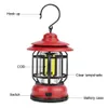 Outdoor Hanging Light Fixtures, USB Powered Hanging Lantern Lamp with hook for Camping Emergency tent hiking fishing