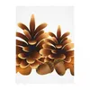 Table Cloth Autumn Pine Cones And Acorns Tablecloth Waterproof Party Home Decoration Rectangular Cover For Wedding Mantelpiece