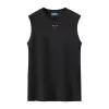 designer T-shirt Tees Mens Tank Tops t shirts Summer Slim Fit Sports Breathable Sweat-absorbing Black Underwear Bottom Top Fashion Clothing