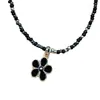 Chaînes collier de perles colorées bohème petite fleur pour filles 57BD