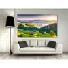 Paysage photographie mur Art collines forêt montagnes Nature plantes vertes décoration de la maison peinture toile affiches et impressions L230704