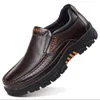 Dress Shoes Genuine Leather Men Loafers Soft Cow Casual Male Footwear Black Brown Slipon A2088 230712