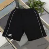 xinxinbuy Men women designer Shorts pant reflective stripe Paris embroidery Spring summer brown white black gray S-XL