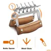 Viande Volaille Outils Fourchette Broyeur Griffes En Acier Inoxydable Bbq Pled Porc Pince Remise Sculpture Nourriture Grill Accessoires Barbecue Outil Dr Dhdcm