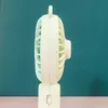 Elektrische ventilatoren Zomer Mini handventilator Cartoon gewei USB oplaadbare kleine ventilator Outdoor draagbare zakventilator