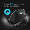 Mice F 36 Ergonomic Vertical Mouse 2 4G BT1 BT2 Wireless Right Left Hand Computer Gaming Optical USB for Laptop 230712