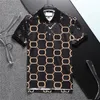 New Mens Stylist Polo Shirts Luxury Mens Designer Clothes Short Sleeve Double letter Water color print casual high qualityFashion Mens Summer T Shirt Asian Size M-3XL