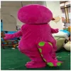 2019 Remise usine Barney Dinosaure Mascotte Costume Film Personnage Barney Dinosaure Costumes Déguisement Adulte Taille2358