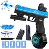 Gun Toys Electric Splatter Ball Gel Blaster Toy Gun Outdoor Activities Games Airsoft Pistol With 10000 Water Beads For Boy Kids Gift 230712