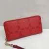 Coabg Luxury Wallet Designer Mulher Wristlet Bolsas Cardholder Mens Carteiras Designers De Couro Mulheres Clutch Bag Fashion Card Holder 230712